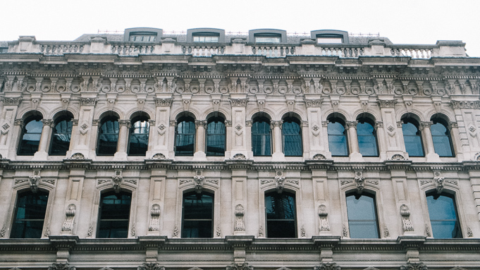 london look up architecture lover brown bank