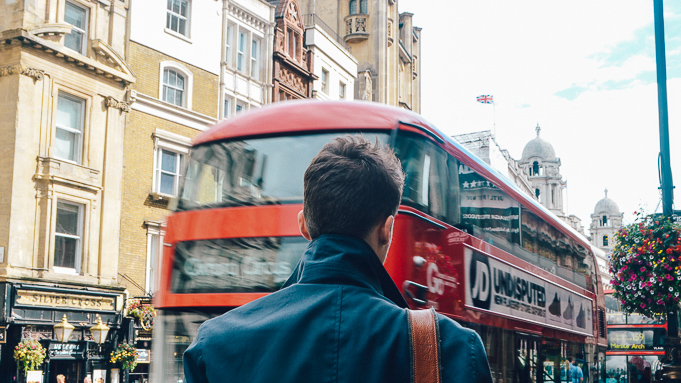 style division red london bus