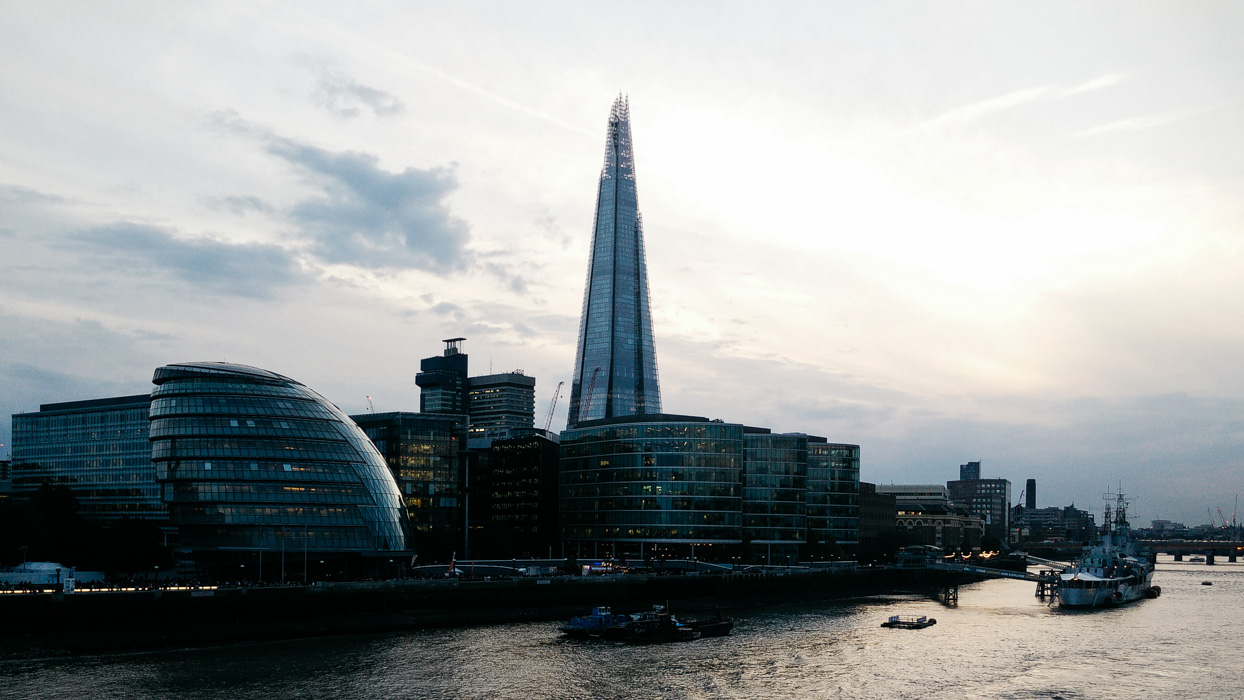 shard at dusk vscocam