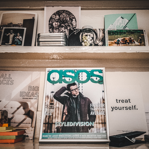 shelfie vlogger asos