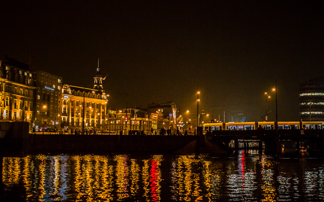 amsterdam at night