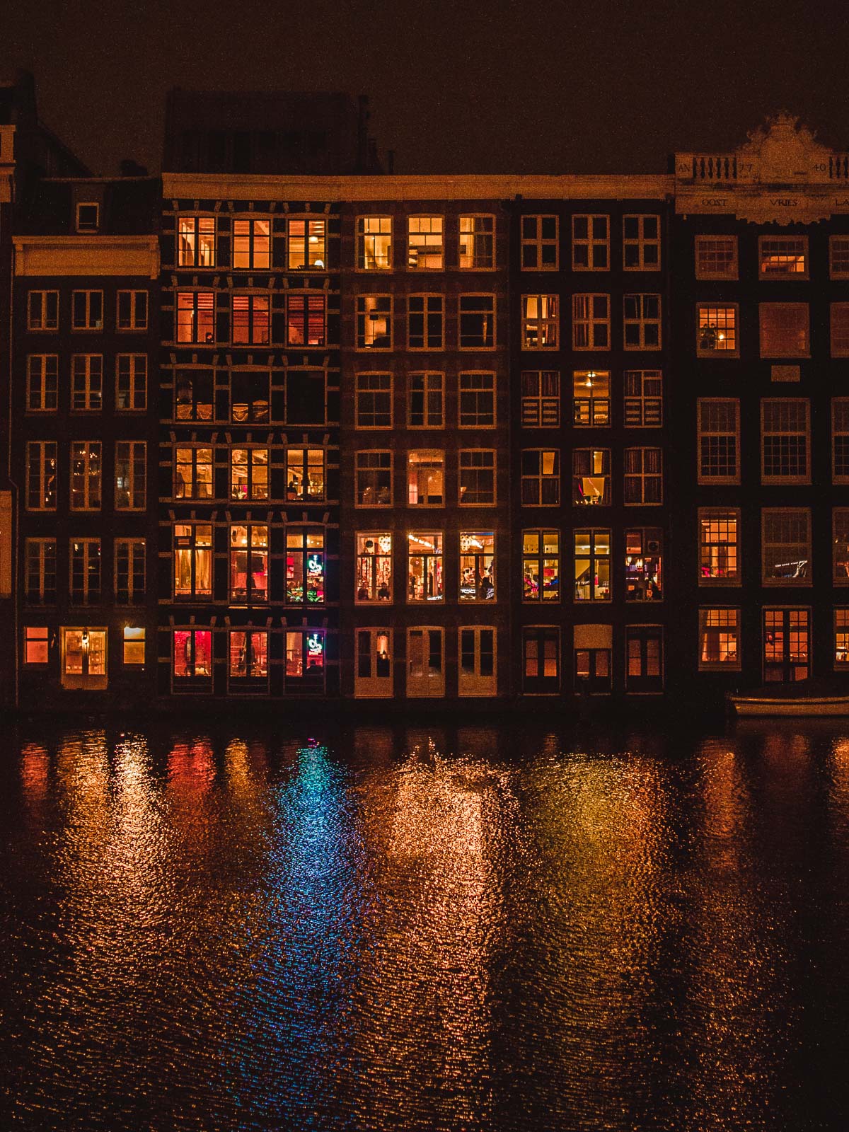 amsterdam at night