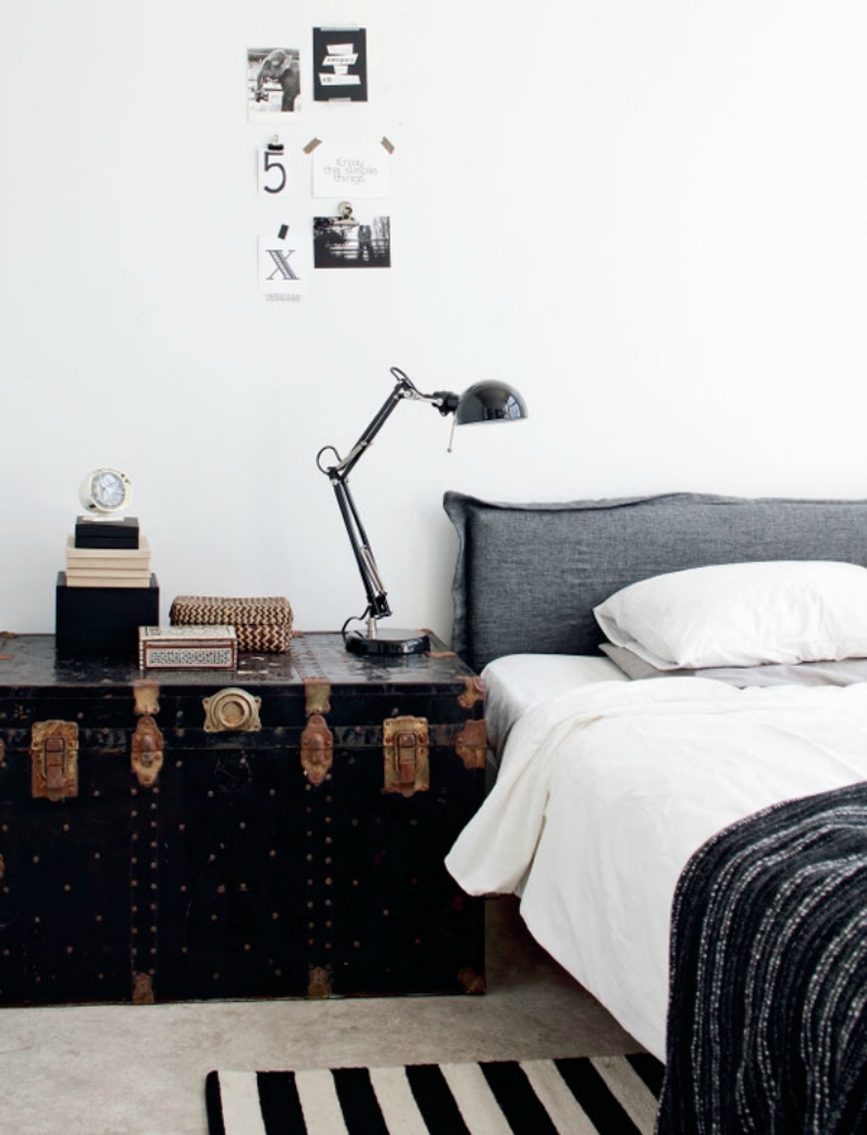 Monochrome Bedrooms Inspiration
