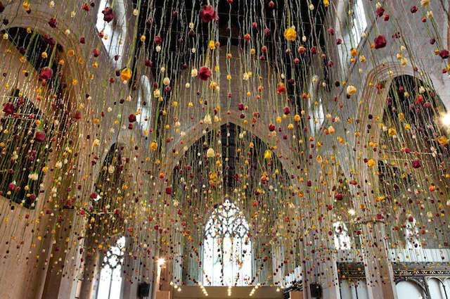 Rebecca Louise Law suspended flowers