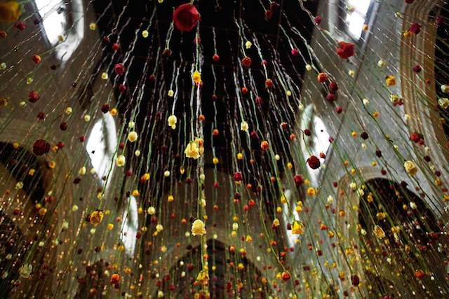 Rebecca Louise Law suspended flowers