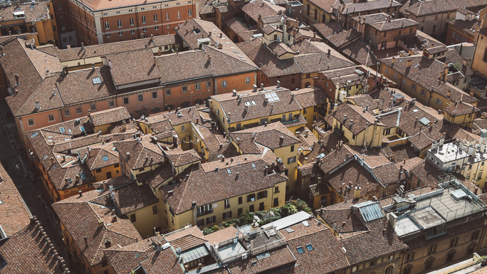 bologna italy from above