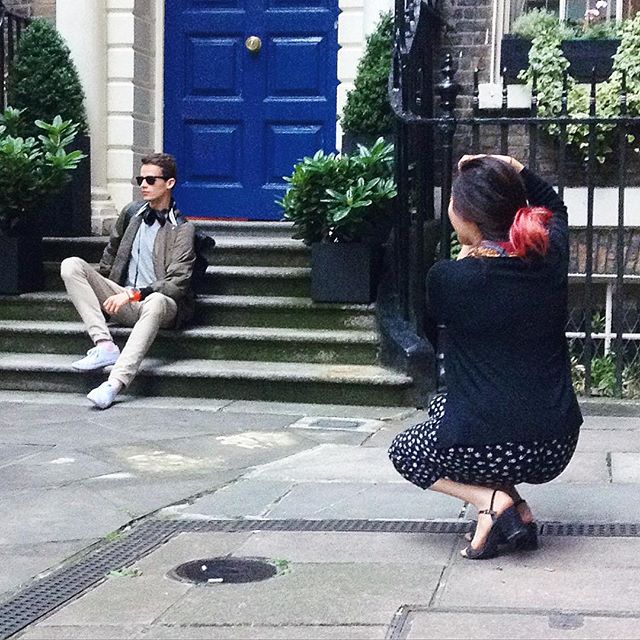 lookbook shoot london street style