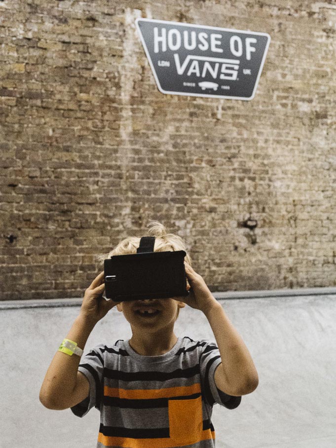 virtual reality kid vr london