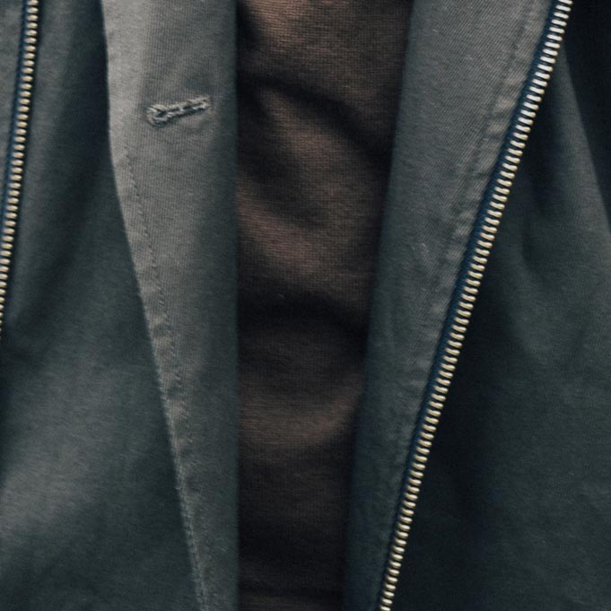 army coat details