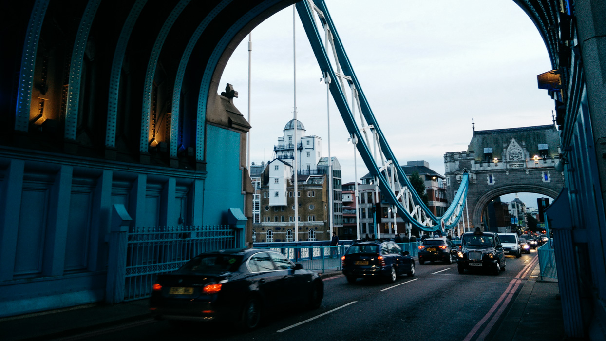 tower bridge dusk london vscocam