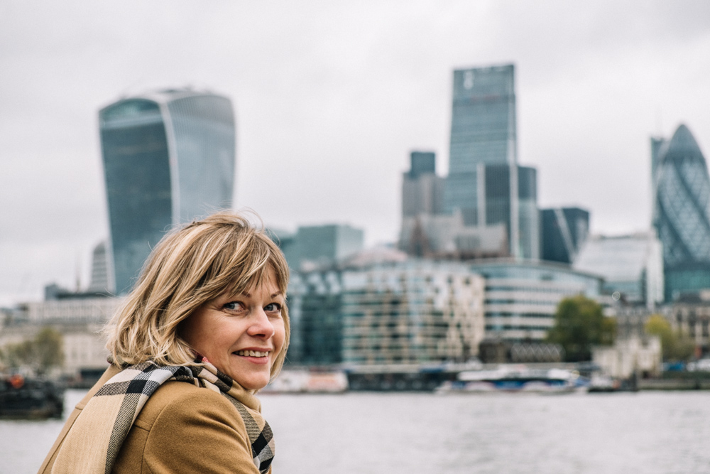 mom in london explore tower bridge